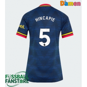 Arsenal Piero Hincapie #5 Replik Auswärtstrikot Damen 2026-27 Kurzarm